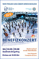 Logo 24.02.2024 Benefizkonzert des Polizeiorchesters Bayern in Dingolfing