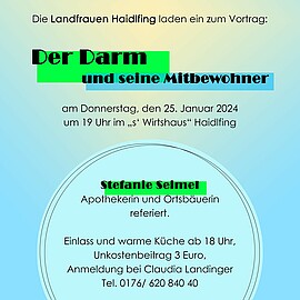 Banner Landfrauen » Der Darm und seine Mitbewohner