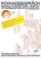 Logo 11.10.2025 Welthospiztag - Kastenhof Landau